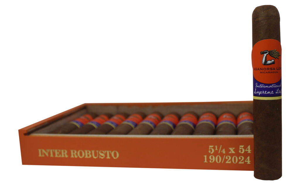 SUPREME LEAF INTERNATIONAL ROBUSTO 5 1/4 X 54 CAJA DE 15